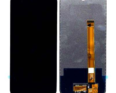 LCD with Touch Screen for Realme 3 - (display glass combo folder)