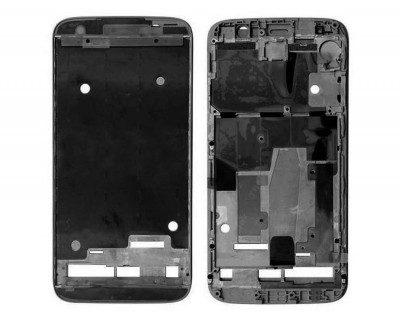 LCD Frame Middle Chassis for Moto M - Black