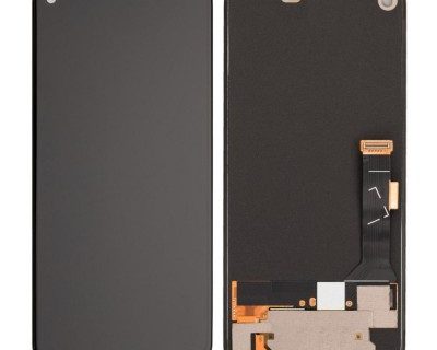 LCD with Touch Screen for Google Pixel 4a - Black (display glass combo folder)