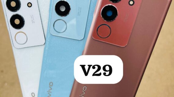 Vivo v29 back glass /skyblue/brwon/white